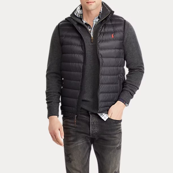 Polo by Ralph Lauren Black Puffer Vest